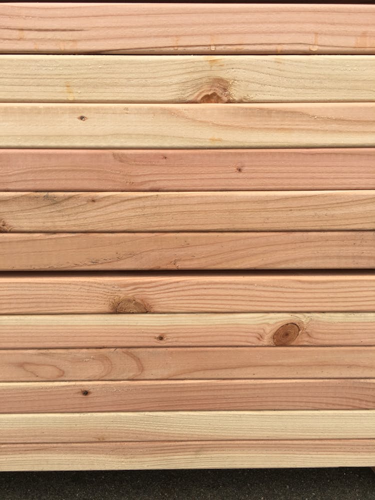 IMG_1259 Verschillende tinten van spint en kernhout bij Douglas palen