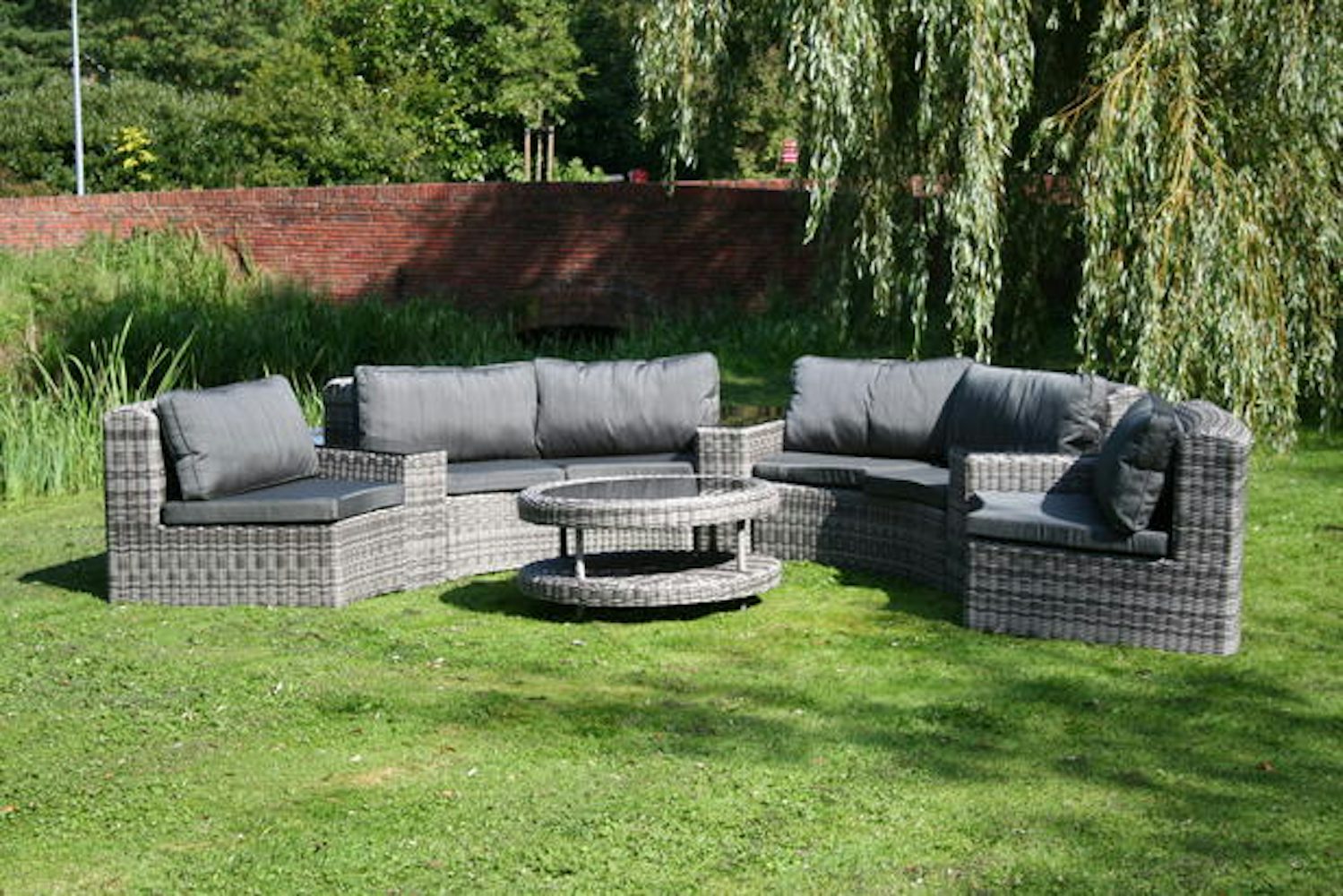 Wicker tuinset