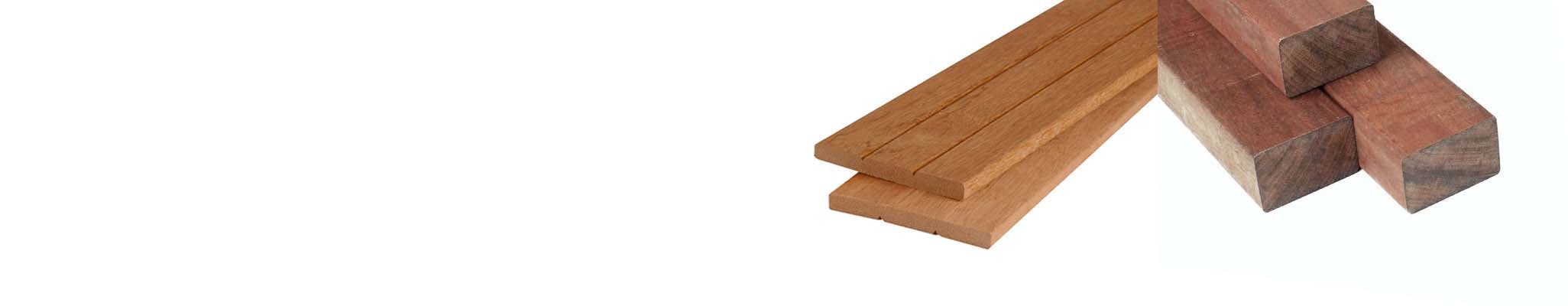 Hardhout typen planken balken