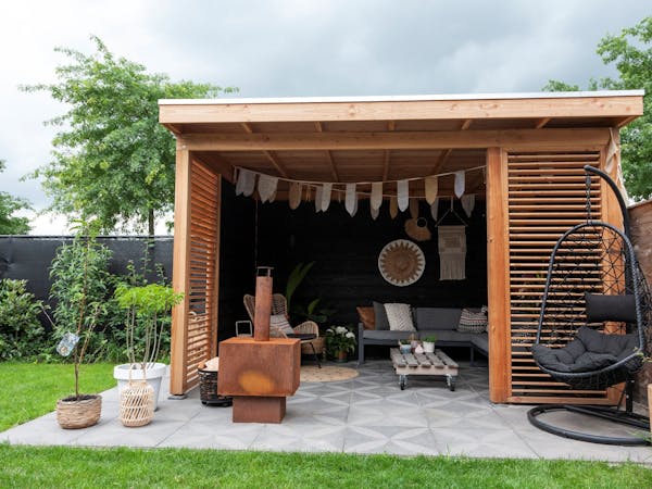 Comfort-1 Buitenverblijf Comfort douglas aankleding tuin decoratie