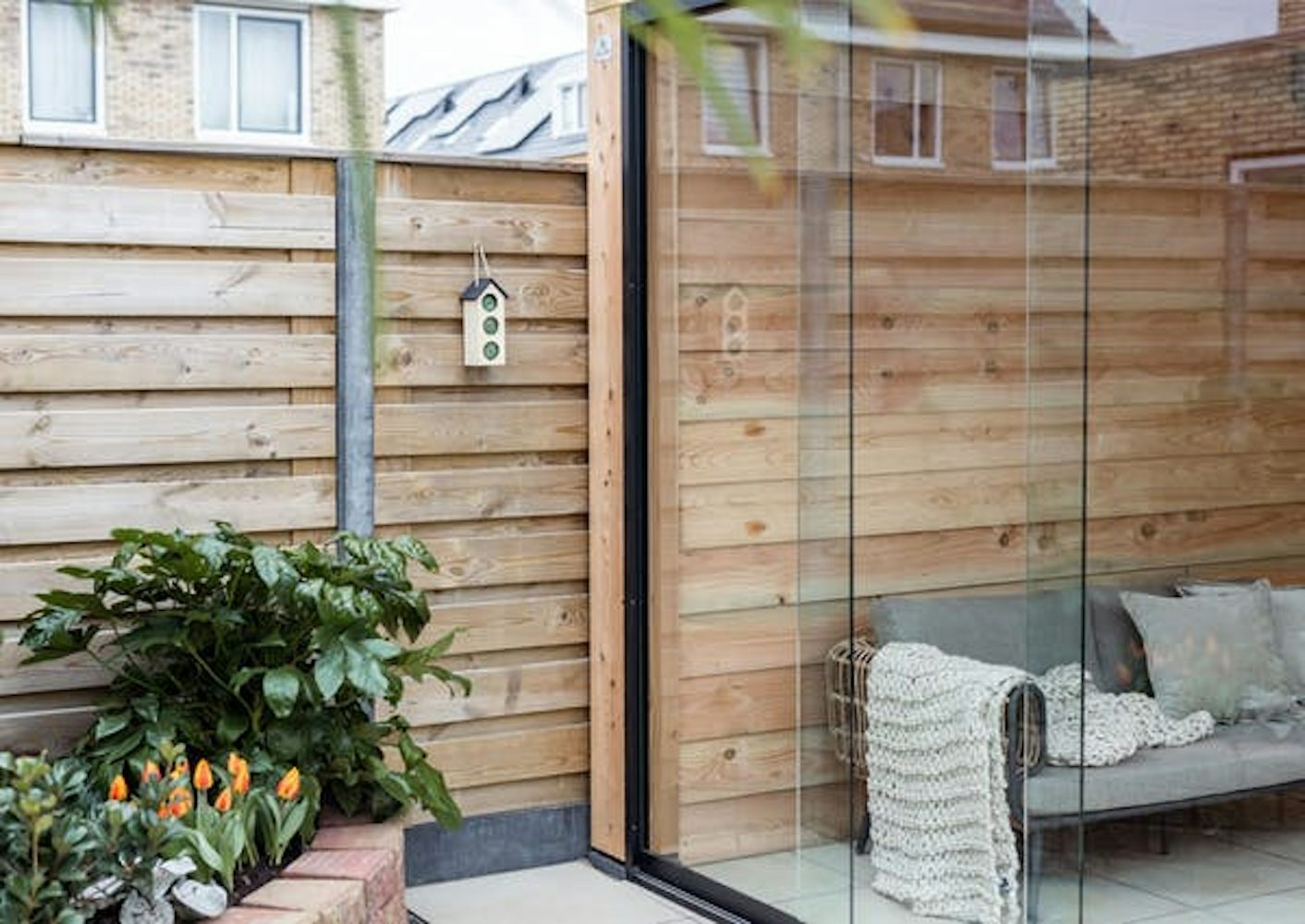 Project Haarlem Overkapping Modern &acirc; douglas glazen schuifwand