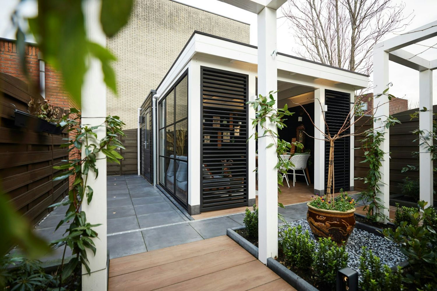 inspiratie overkapping in de tuin