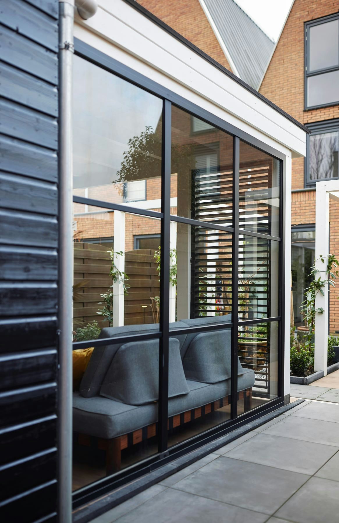Glazenwand buitenverblijf aan huis Premium