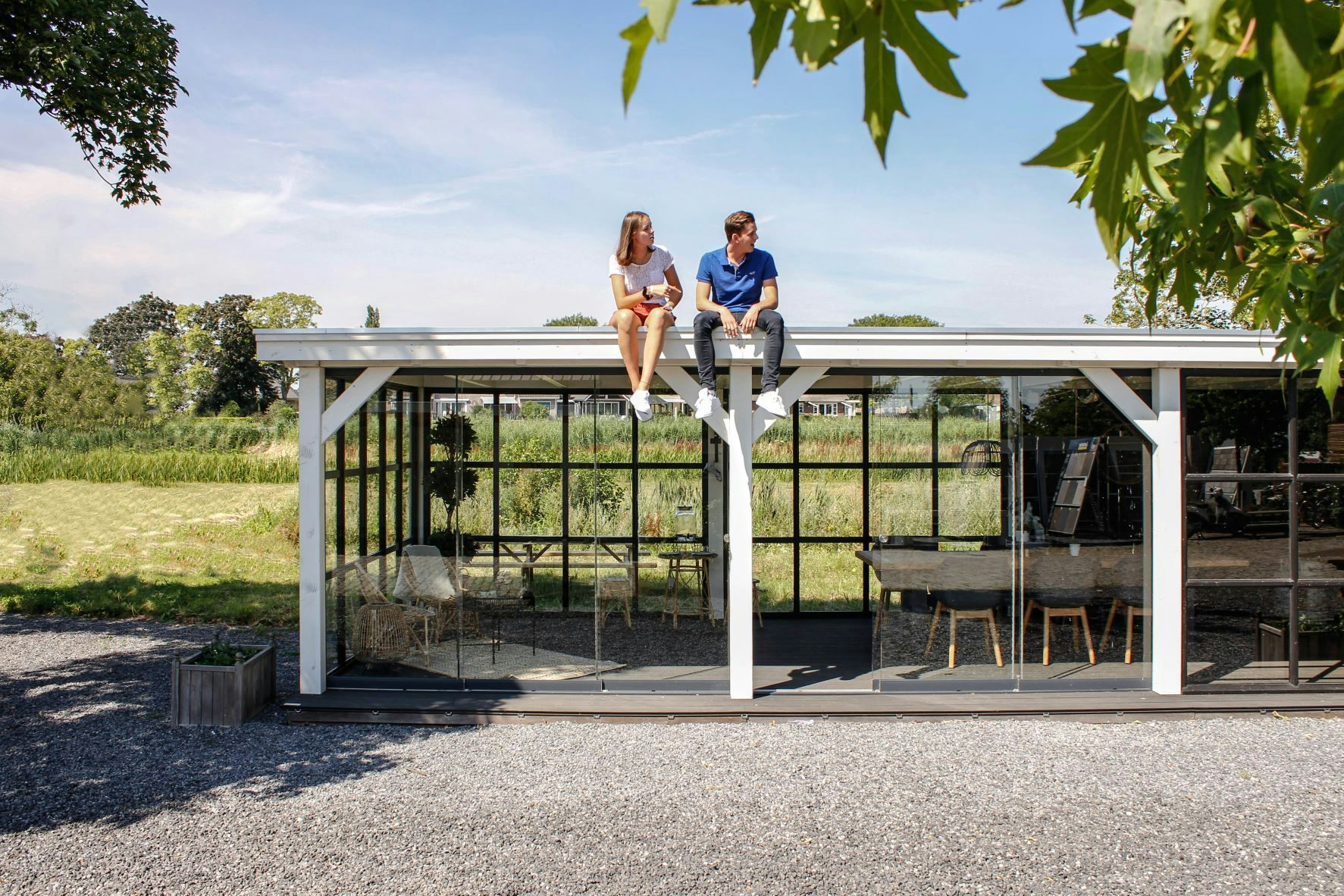 experience center nubuiten overkappingen