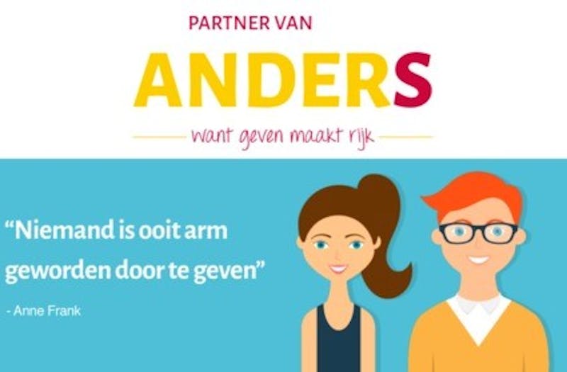 Sponsor programma Stichting Anders