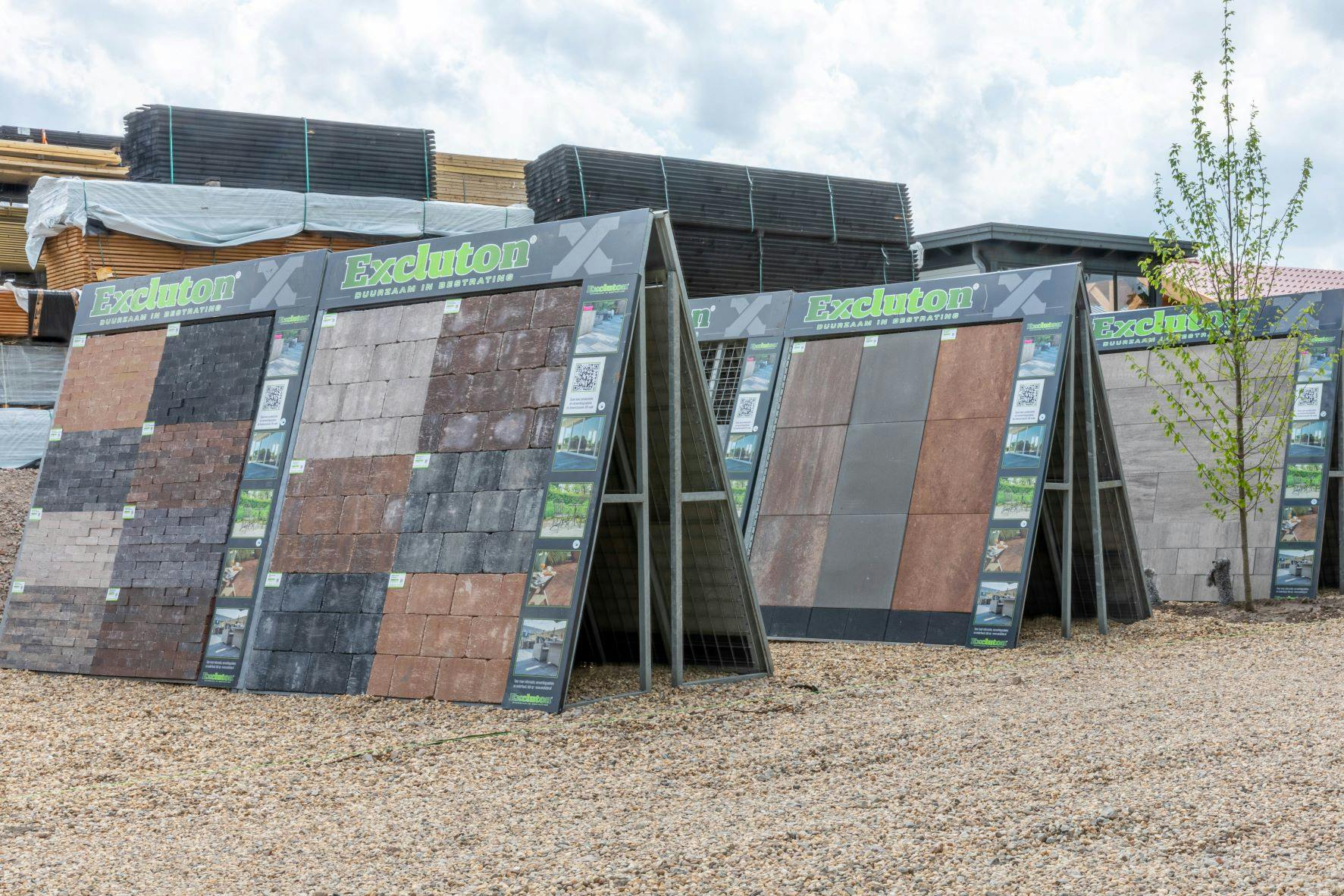 Experience Center stenen en tegels showroom overkapping NuBuiten