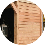 Douglas zweeds rabat gevelbekleding