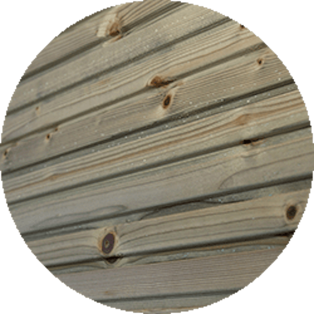 vuren planken triple rhombusprofiel geïmpregneerd