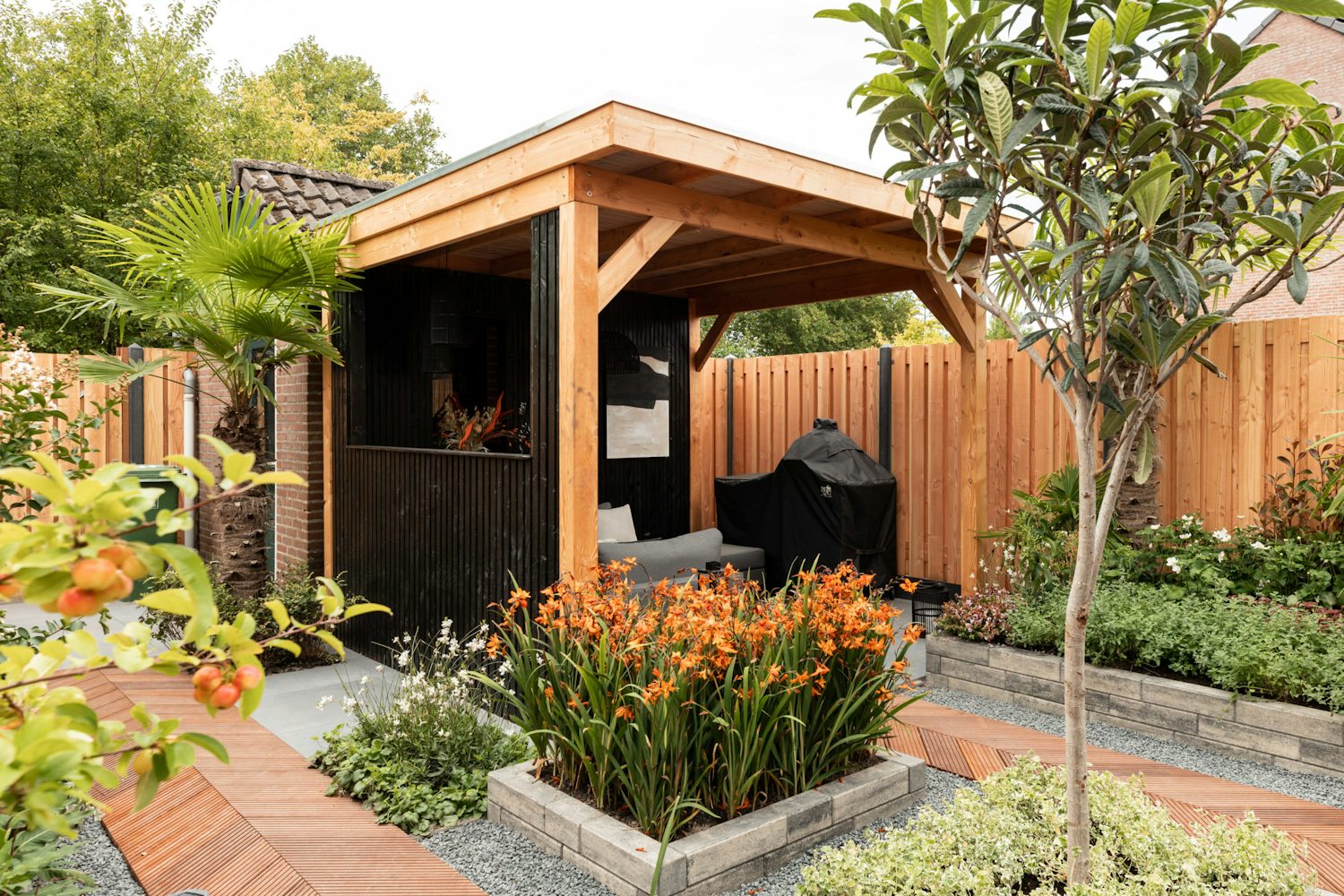 overkapping comfort houten