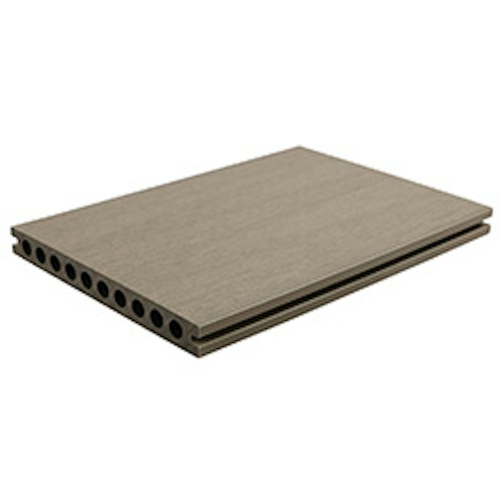 Composiet vlonderplank ronde kamer multi grey light grijd nubuiten hardinxveld