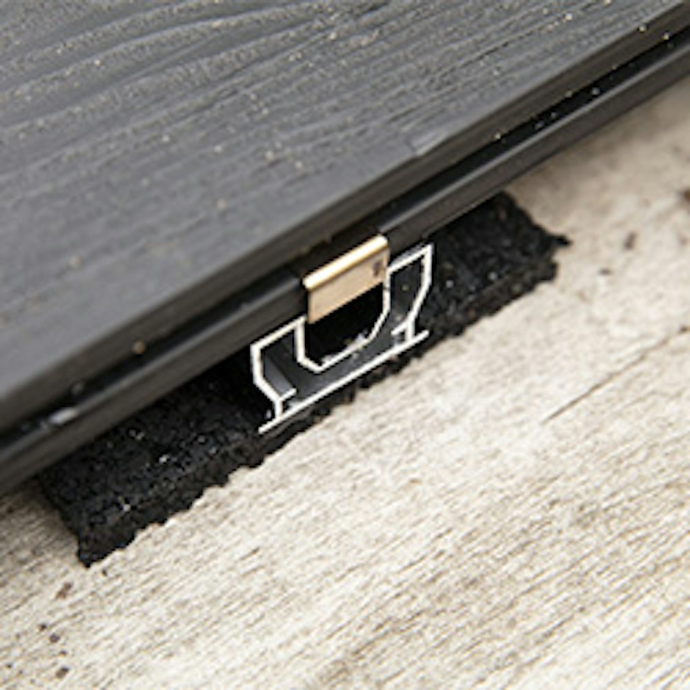 aluminium onderregel fundering vlonder metaal