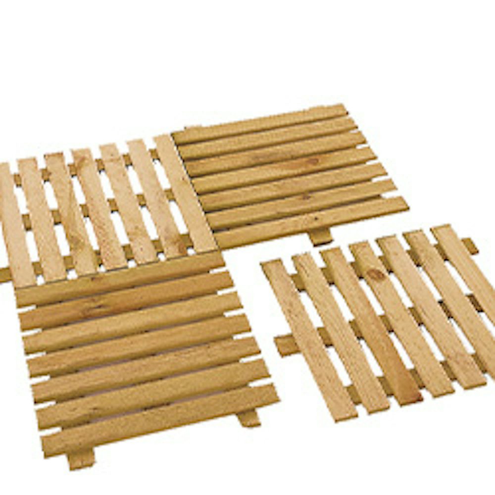 houten terrastegels geimpregneerd relieftegel 100x100 50x50 cm