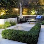 luxe bestrating tuin betontegel geimpregneerd grijs