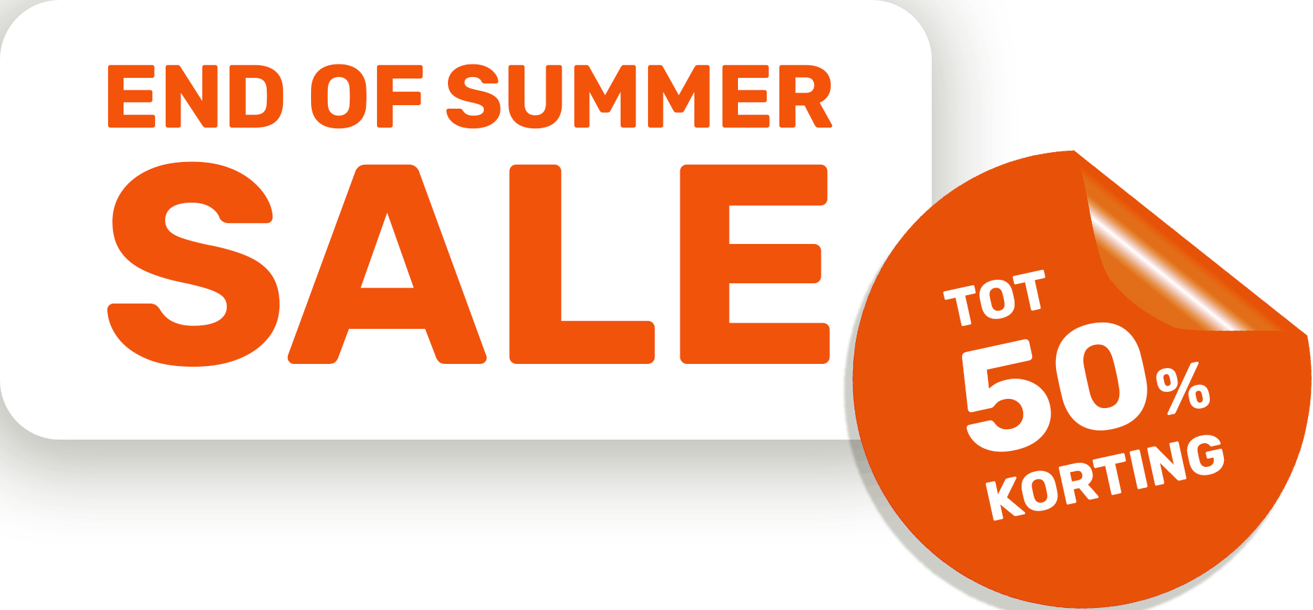 End of summer sale